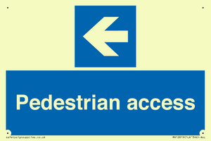 Pedestrian access